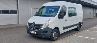 2016 Renault Master, 7míst, Tažné 2,5t - 2