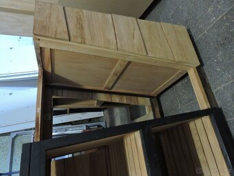 Teaková koupelnová skříň - 2