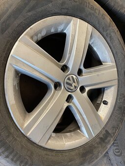 VW 6,5jx16 et33, letní 215/60 - 2