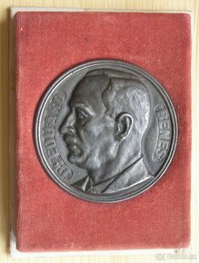 Medaile E. Beneš; autor Ihriský 1945 - 2