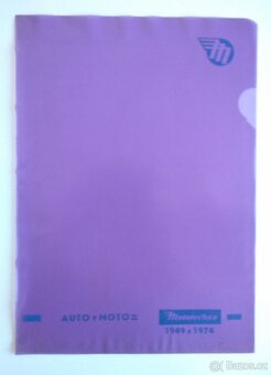 Originál desky Mototechna z roku 1974 - 2
