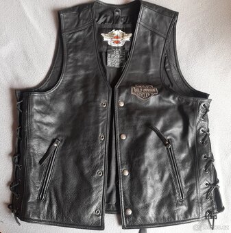 KOŽENÁ VESTA HARLEY DAVIDSON® - 2