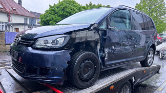 Vůz na náhradní díly VW Touran 1T3 2012 CDGA NAU LH5X - 2