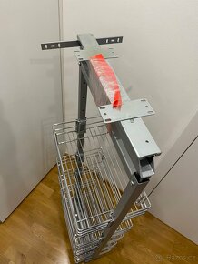 Výsuvný drátěný organizér 140cm - 2