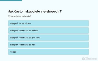Vyplňování dotazníků za peníze - 2