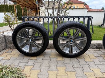 ALU BMW 4KS +ZIMNÍ PNEU BRIDGESTONE VZOREK 80% ROZ.275/45R20 - 2