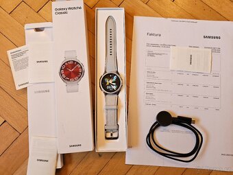 Samsung Galaxy Watch6 Classic 43mm R950 Silver - Chytré hodi - 2