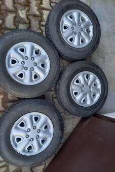 Offroad disky + zimní pneu, 205/80R16 - 2