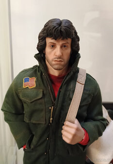 Sběratelská figurka 1/6 Sly Stallone Shop John J. Rambo 30cm - 2