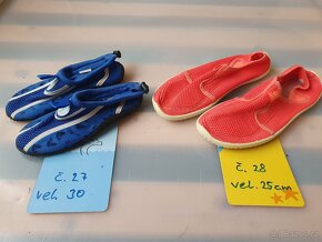 Boty do vody vel. 6-7, 22, 27, 28 - 2