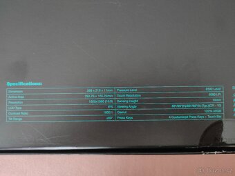 Grafický tablet HUION KAMVAS Pro 13 - 2