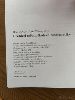 Učebnice gymnázium matematika - 2