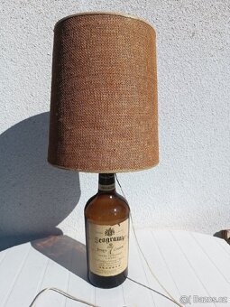 Stylová stolní lampa láhev whisky dovoz USA One gallon TOP - 2