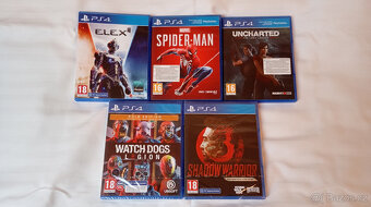 Hry PS4 použité + 2x nová - 2