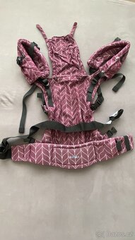 Nosítko KAVKA Multi Age + nosící softshellová kapsa Cherry B - 2