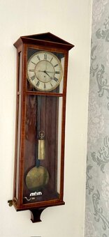 Nástěnné hodiny biedermeier, empír - dachle. - 2