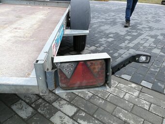 ✅přívěsný vozík Martz, sklápěcí, plocha 300 x 170 cm - 2