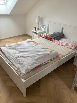 Postel IKEA - rám, rošt a matrace - 2