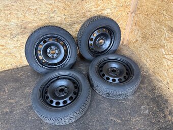 SADA DISKŮ 61/2Jx16H2 ET50 5X112 57,1mm 205/55 R16 ZIMNÍ - 2