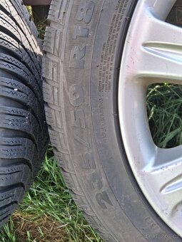 Alu kola JAGUAR 5x108 18” 8.5j et49+ Zimní Pneu - 2
