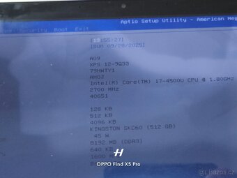 Dell  i7, XPS 12.5" dotykový - 2