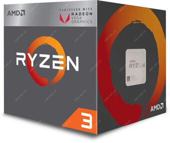 AMD Ryzen 3 2200G, socket AM4, ORIGINÁL, ZÁRUKA - 2