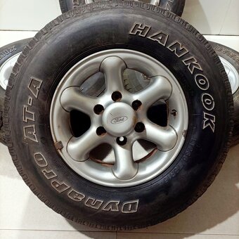 15" ALU kola – 6x139,7 – FORD Maverick (HUMMER, NISSAN, ISU - 2