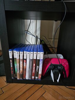 Playstation 5 bluray, 10 her, 2 ovladace, nabijecka - 2