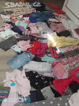 Dívčí set oblečení 6-8 let - 2