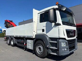 MAN TGS 26.420 6x2 - valník s hydraulickou rukou - 2