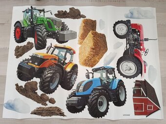 Samolepky na zeď Inspio - Traktory - 2