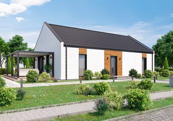 Novostavba 4+kk v Novém Malíně – pozemek 1100 m² - 2