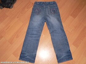 Zateplené džíny - rifle zn. Wonderkids - 2