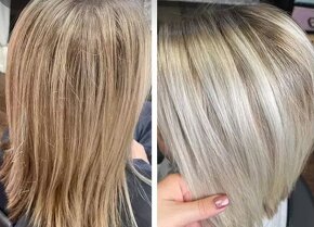 Stříbrné  MASKY NA VLASY. VÝHODNÉ BALENÍ: 1000 ml  - 2