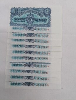 3koruny Československé 1953, 1961 UNC - 2