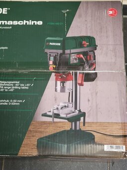 nářadí do dílny, stolní vrtačka, NOVÁ, Parkside - 2