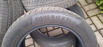 215/55r17 zimní pneu continental - 2