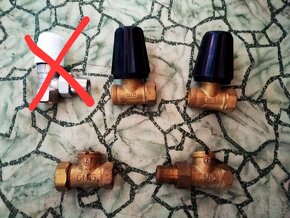 Termostatické hlavice a ventily - 2