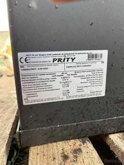 Kamna Prity s vymenikem - 2