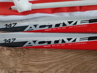 Běžky ACTIVE vel. 147 51-47-50 + boty na běžky - 2