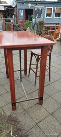 Barový stůl masiv - 2