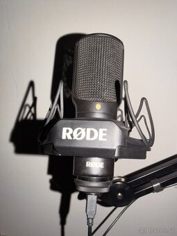 Mikrofon RODE NT-USB + pavouk RODE SMR (+ možnost ramene) - 2