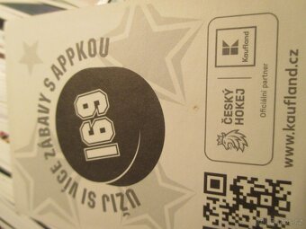 Hokejové samolepky - kartičky - 2
