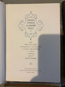 Kompletní vydání KNIHA TISÍCE A JEDNÉ NOCI - 2