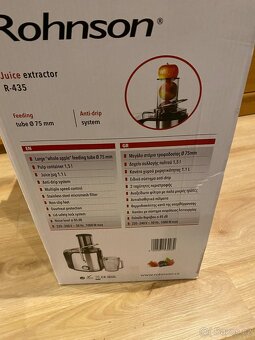 Odšťavňovač Rohnson juice extractor R-435 - 2
