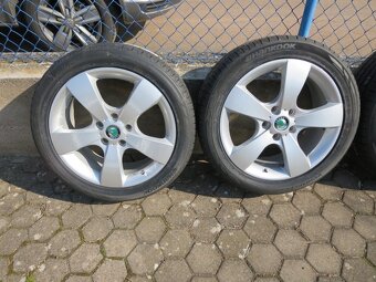Alu kola škoda octavia II 225/45R17 7x17 5x112 PEGASUS - 2