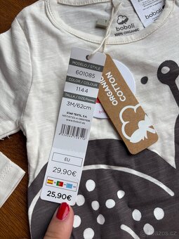 Nový letní set pro mikinka, vel. 62, 3 měsíce - 2