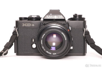 Minolta XD-s, MD 50mm/1,7, puzdro, krabica - 2