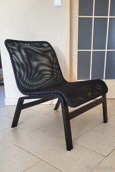 Křeslo IKEA NOLMYRA černé - 2