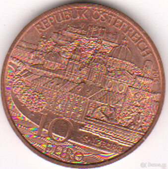 Rakousko pamětních 10 eur 2014 , V 14 - 2